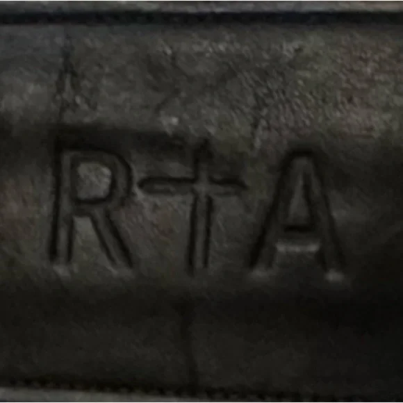 RTA CARGO DRAWSTRING TWILLS BLACK PANTS W/ LEG ZIPS WAIST 32 NWOT - Picture 4 of 14